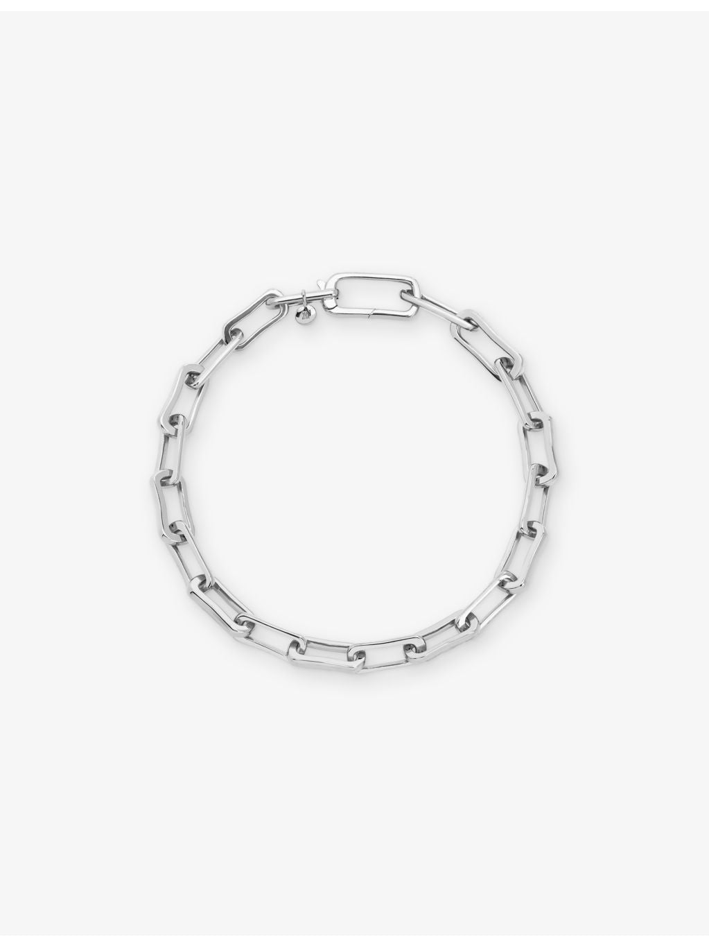 Monica Vinader Alta Mini sterling silver chain bracelet, UK version