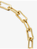 Monica Vinader Alta Mini gold vermeil chain necklace 45cm (British brand)