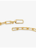 Monica Vinader Alta Mini gold vermeil chain necklace 45cm (British brand)