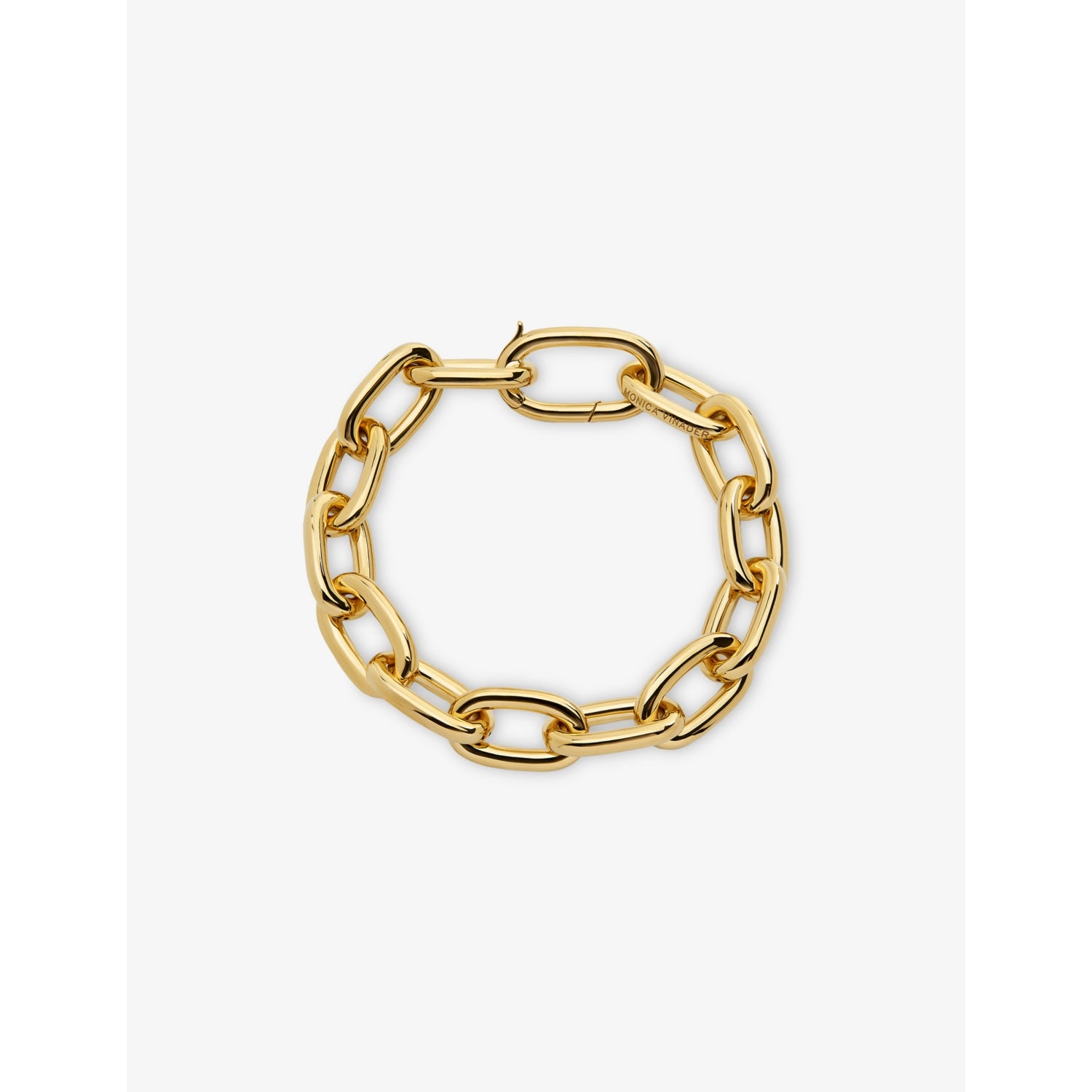 Monica Vinader x Kate Young Bold 18ct Yellow Gold Vermeil Link Bracelet - S