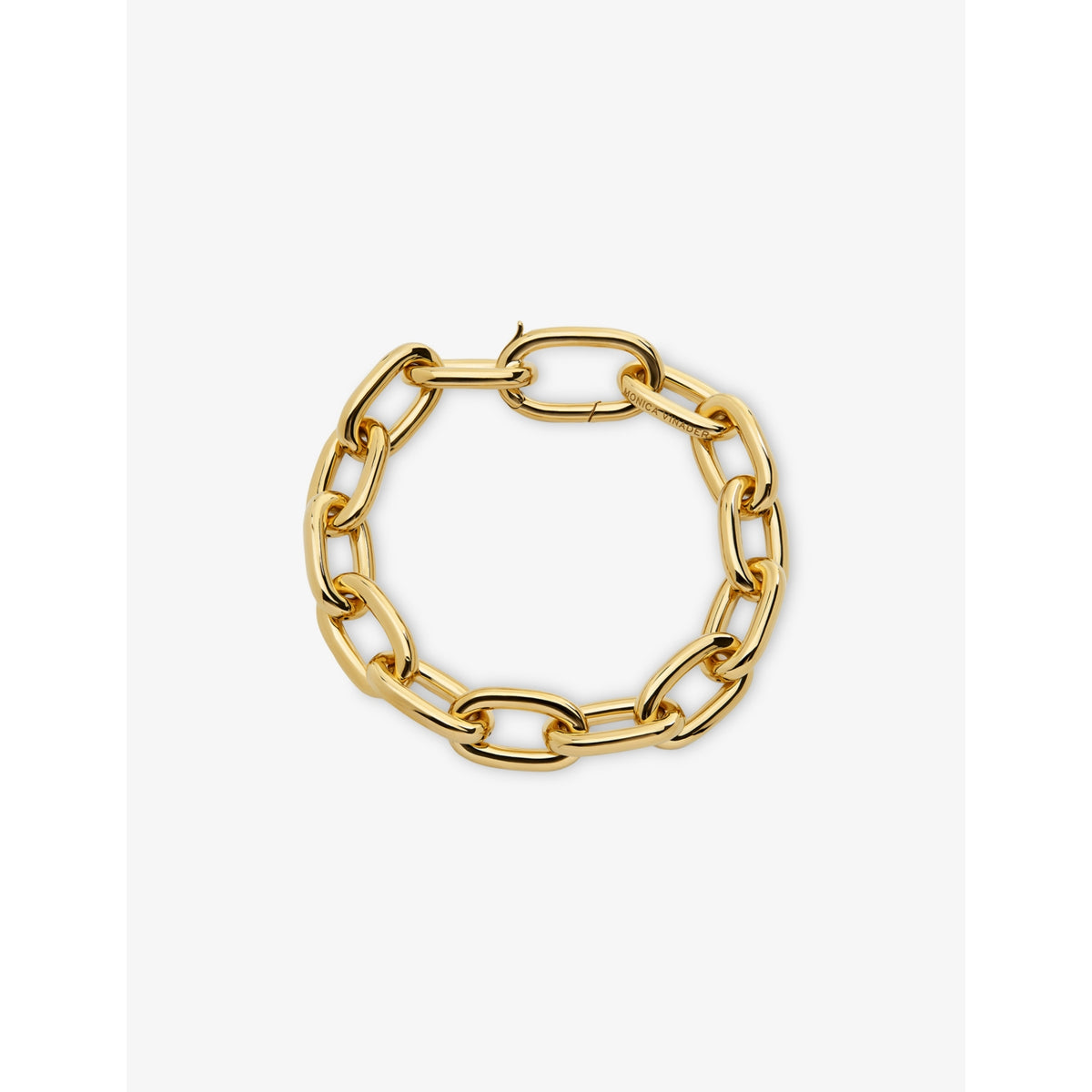 Monica Vinader x Kate Young Bold 18ct Yellow Gold Vermeil Link Bracelet - S