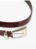 The Kooples leather belt western buckle 3cm - British product