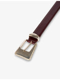 The Kooples leather belt western buckle 3cm - British product