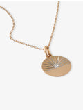 La Maison Couture 14ct yellow gold lab-grown diamond pendant, UK version