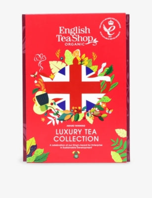 English Tea Shop pyramid tea bags gift pack of 12 - British product