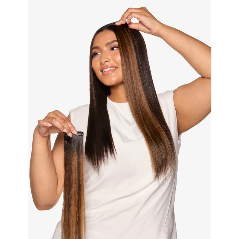 Beauty Works x Huda Barely There extensions 18 inch - British product
