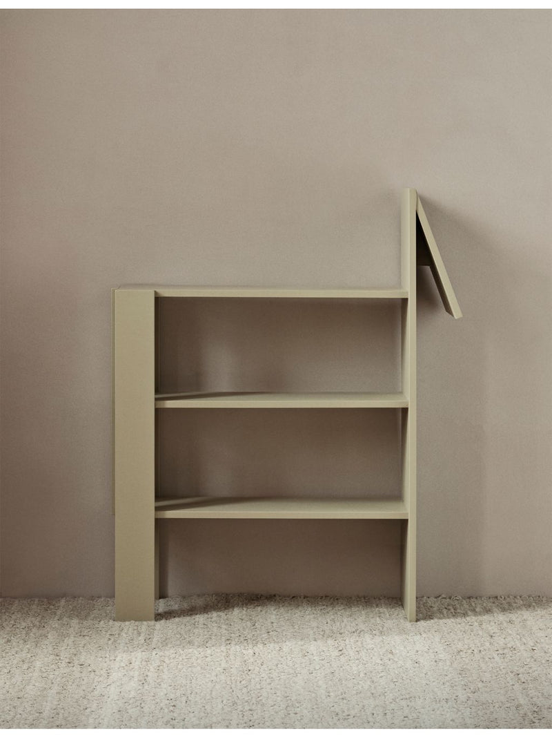 ferm LIVING horse-shaped bookcase 91cm x 111cm (British brand)
