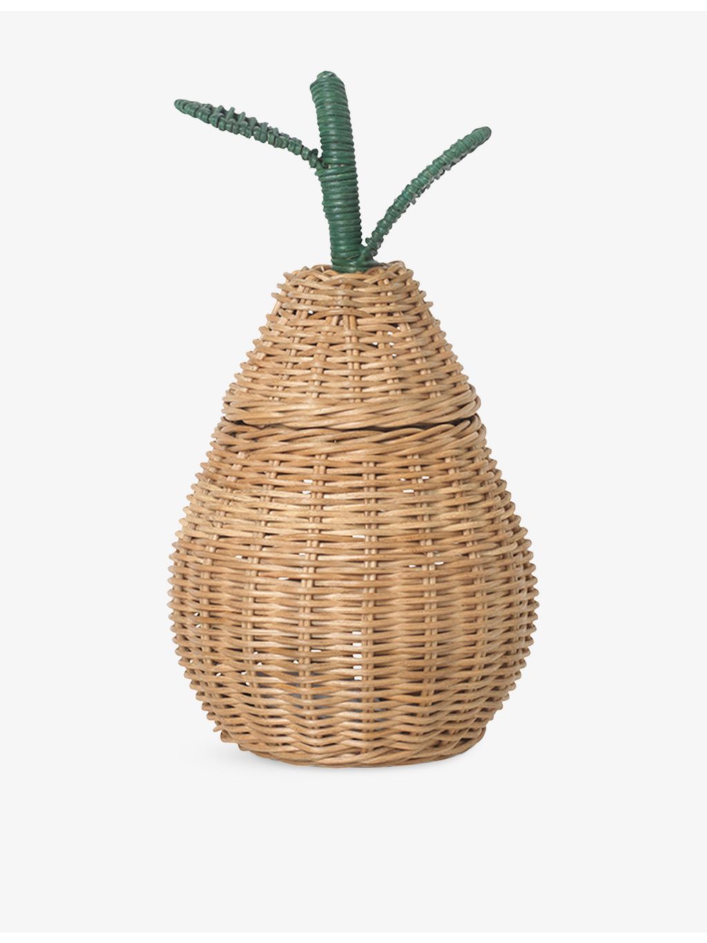 ferm LIVING pear rattan storage basket 30cm, imported from the UK
