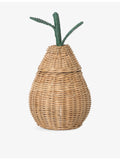 ferm LIVING pear rattan storage basket 30cm, imported from the UK