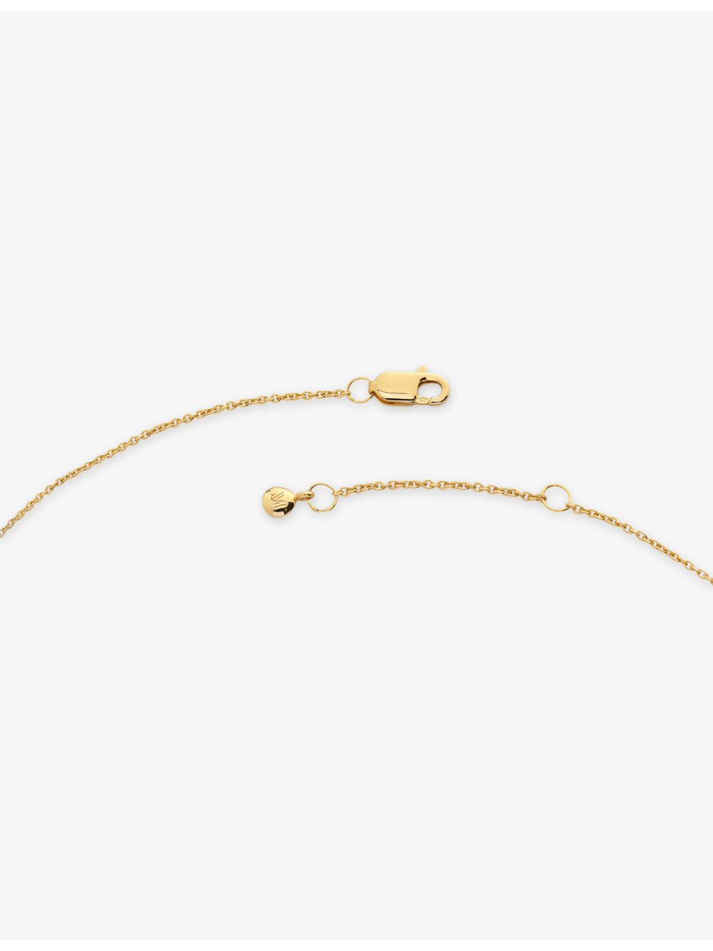 Monica Vinader Antica Large 18ct yellow gold vermeil necklace - British product
