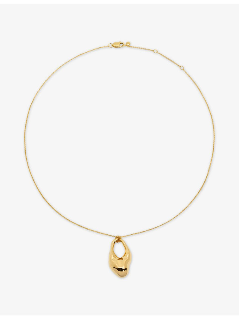 Monica Vinader Antica Large 18ct yellow gold vermeil necklace - British product