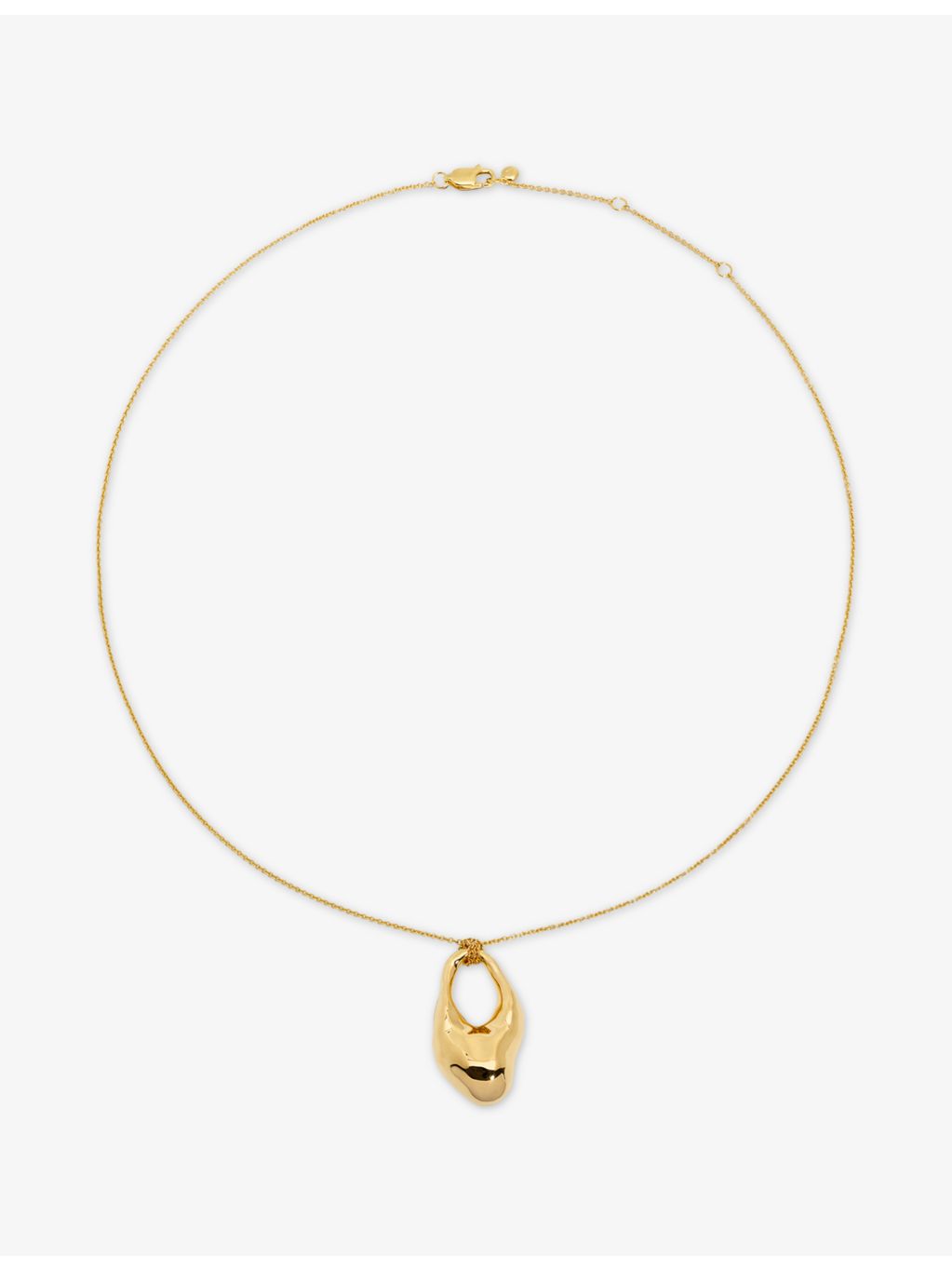 Monica Vinader Antica Large 18ct yellow gold vermeil necklace - British product