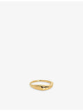 Monica Vinader Antica 18ct yellow gold vermeil ring, imported from the UK