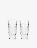 Wedgwood Neo shot glasses set of two 8.5cm (British brand)