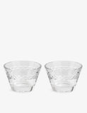 Wedgwood Neo crystal votive candle holders set of two, UK version