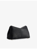 TOTEME T-Lock pony hair leather clutch bag 20.5cm (British brand)