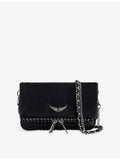 Zadig Voltaire Rock Nano leather clutch bag - British product