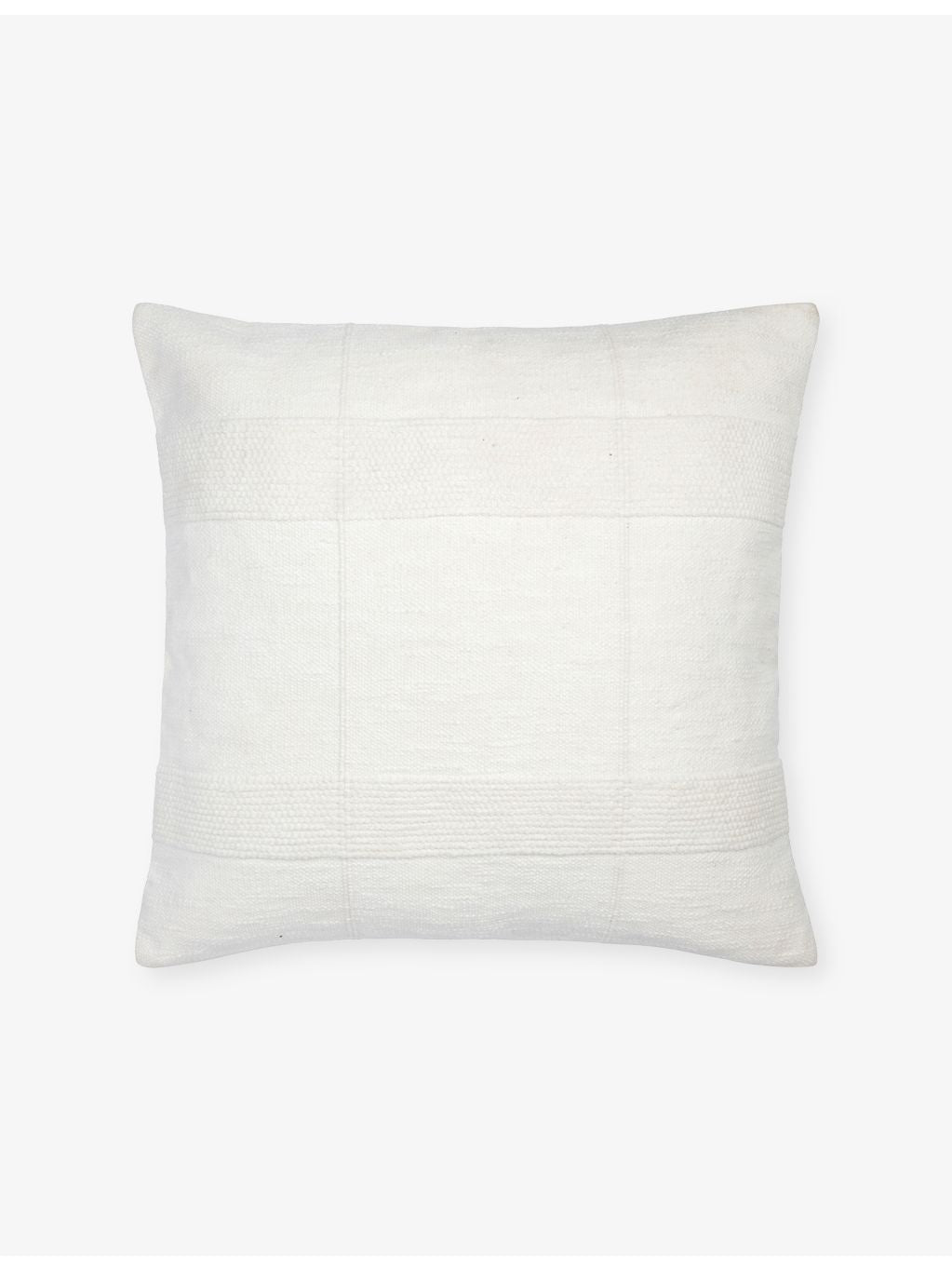 White Company Dayton square cotton cushion 50cm - British product