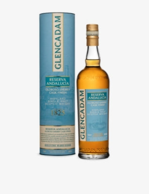 Glencadam single malt Scotch whisky Reserva Andalucia 700ml, UK version