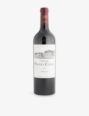 Château Pontet-Canet Pauillac red wine 2017 750ml - British product
