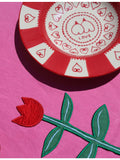 Laetitia Rouget Amour stoneware dinner plate 26cm, imported from the UK