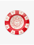 Laetitia Rouget Amour stoneware dinner plate 26cm, imported from the UK