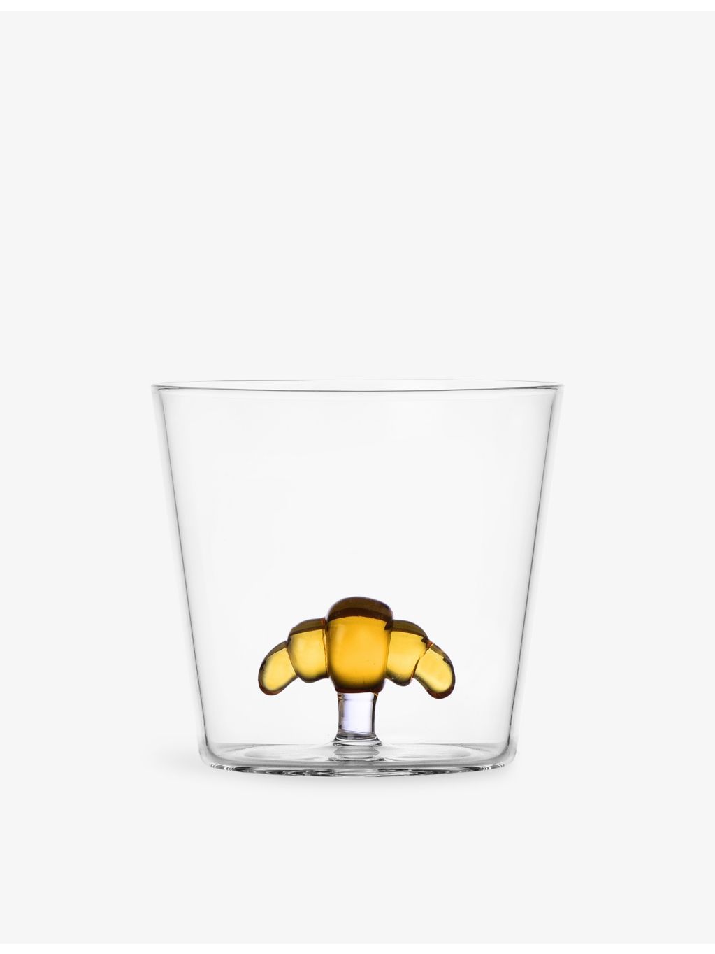 Ichendorf Patisserie croissant glass tumbler 350ml, imported from the UK