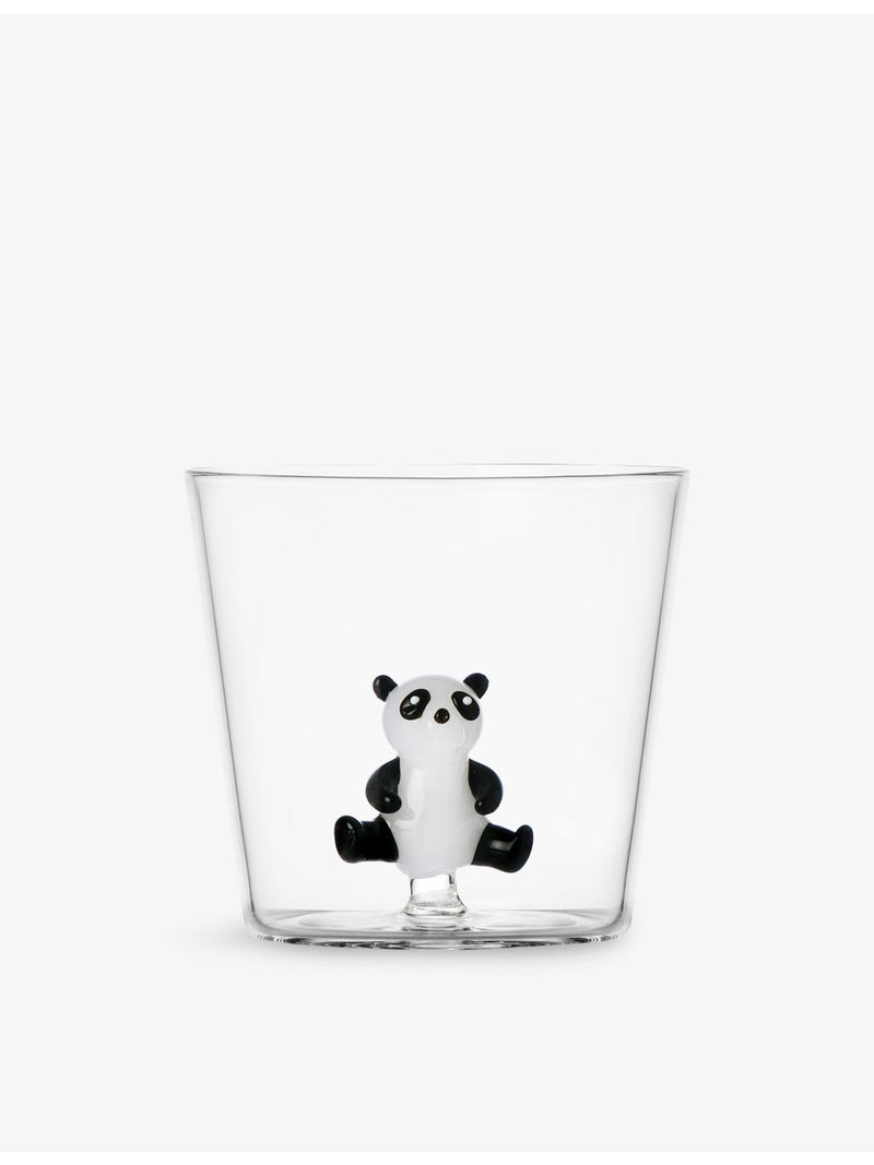 Ichendorf Savannah panda glass tumbler 350ml - British product