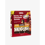 GNAW trio hot chocolate spoons gift set 120g, imported from the UK