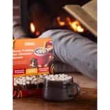 GNAW gooey pudding trio hot chocolate spoons 240g, imported from the UK