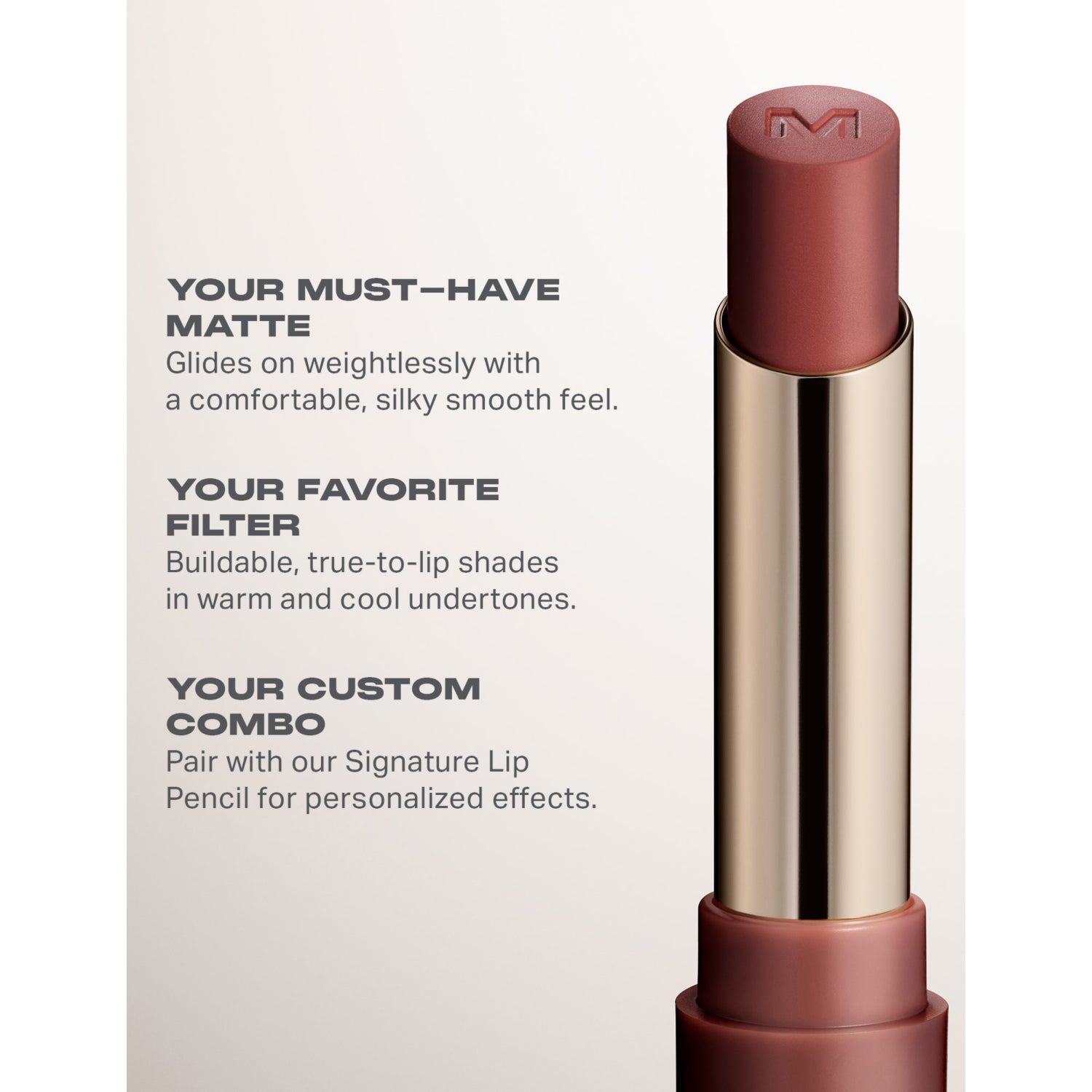 Morphe Lip Filter Hydroplump Matte Lipstick 2.3g, UK version