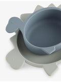 Liewood Vivi Dino silicone tableware four-piece set, UK version
