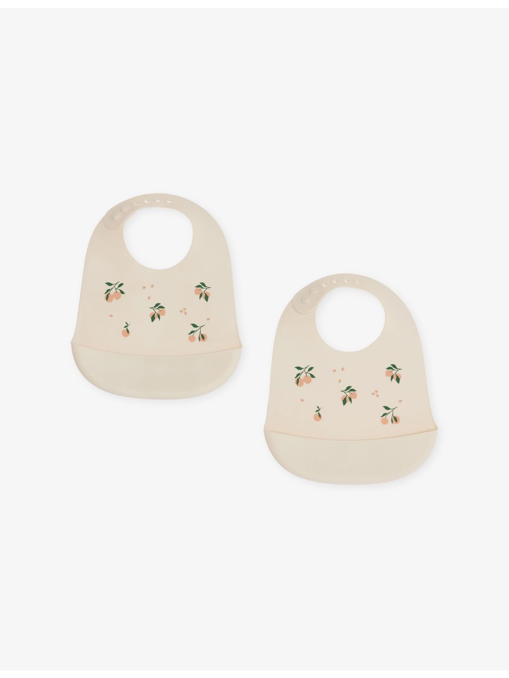 Liewood Tilda two-pack silicone bibs floral pattern, UK version