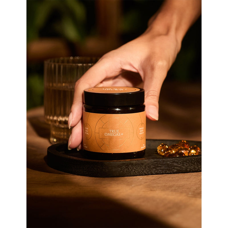 Ancient + Brave True Omega+ supplement jar 0.191kg, imported from the UK