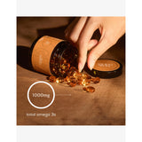 Ancient + Brave True Omega+ supplement jar 0.191kg, imported from the UK