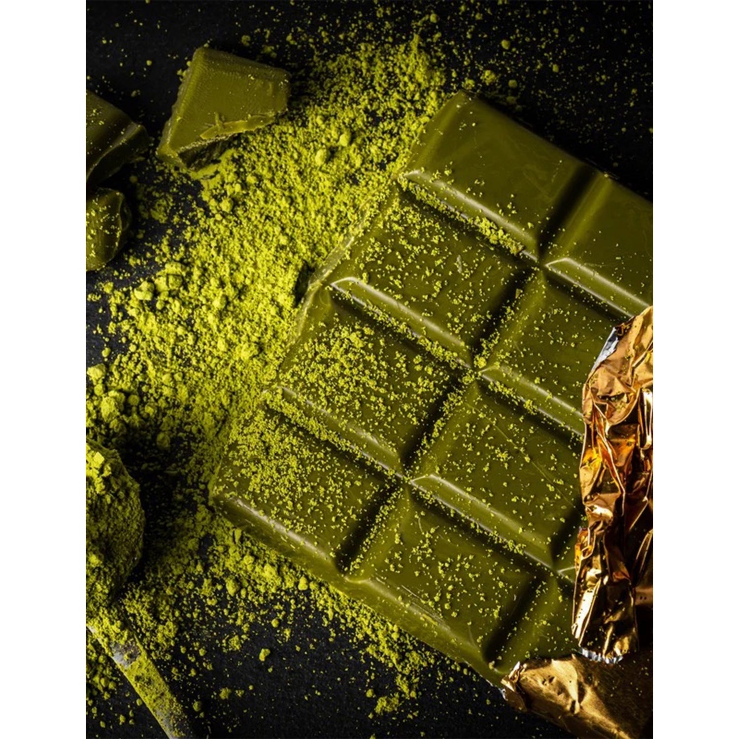 Sayuri matcha white chocolate bar 100g - British product