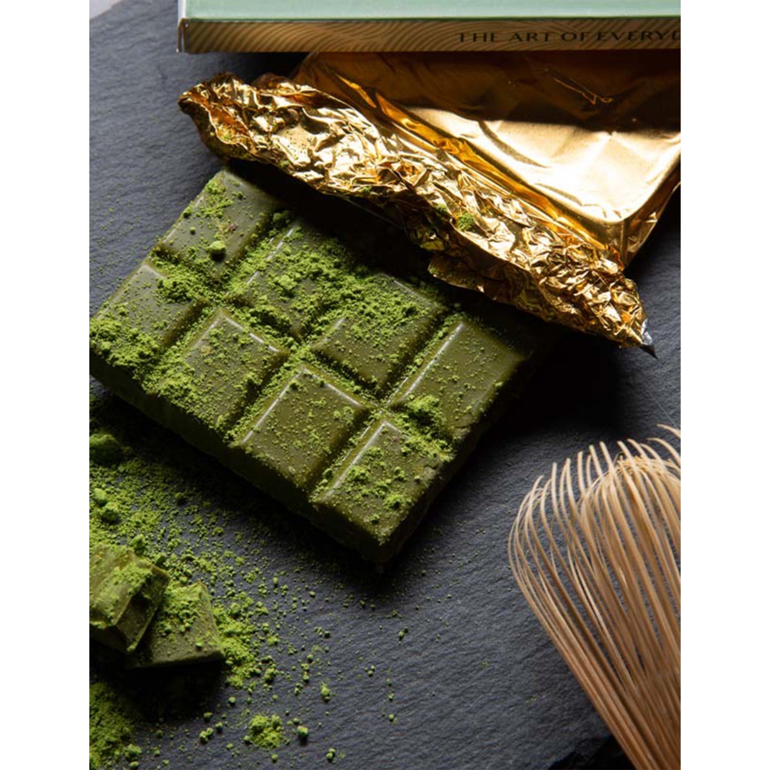 Sayuri matcha white chocolate bar 100g - British product