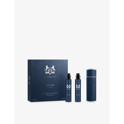 selfridges Parfums de Marly Layton Parfum Travel Set 3 x 10ml- Buy online at McGrocer