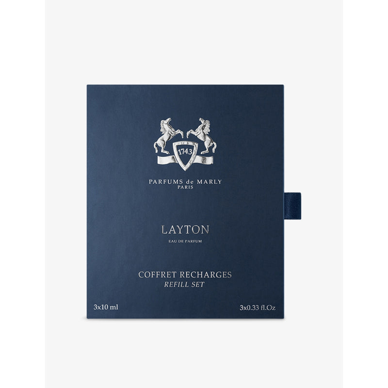 Parfums de Marly Layton Refill Gift Set 3x10ml, imported from the UK