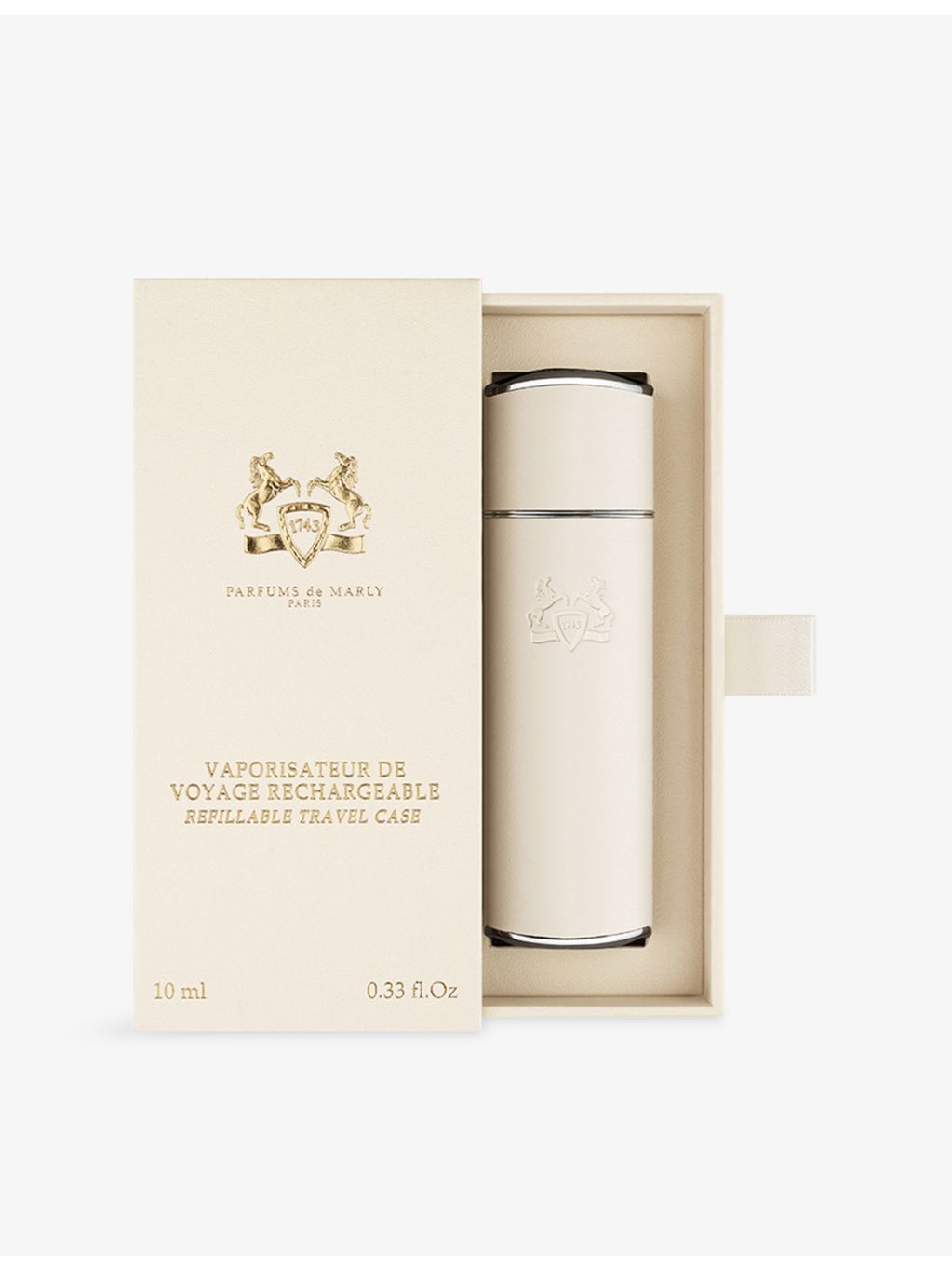 Parfums de Marly refillable travel case 10ml, UK version