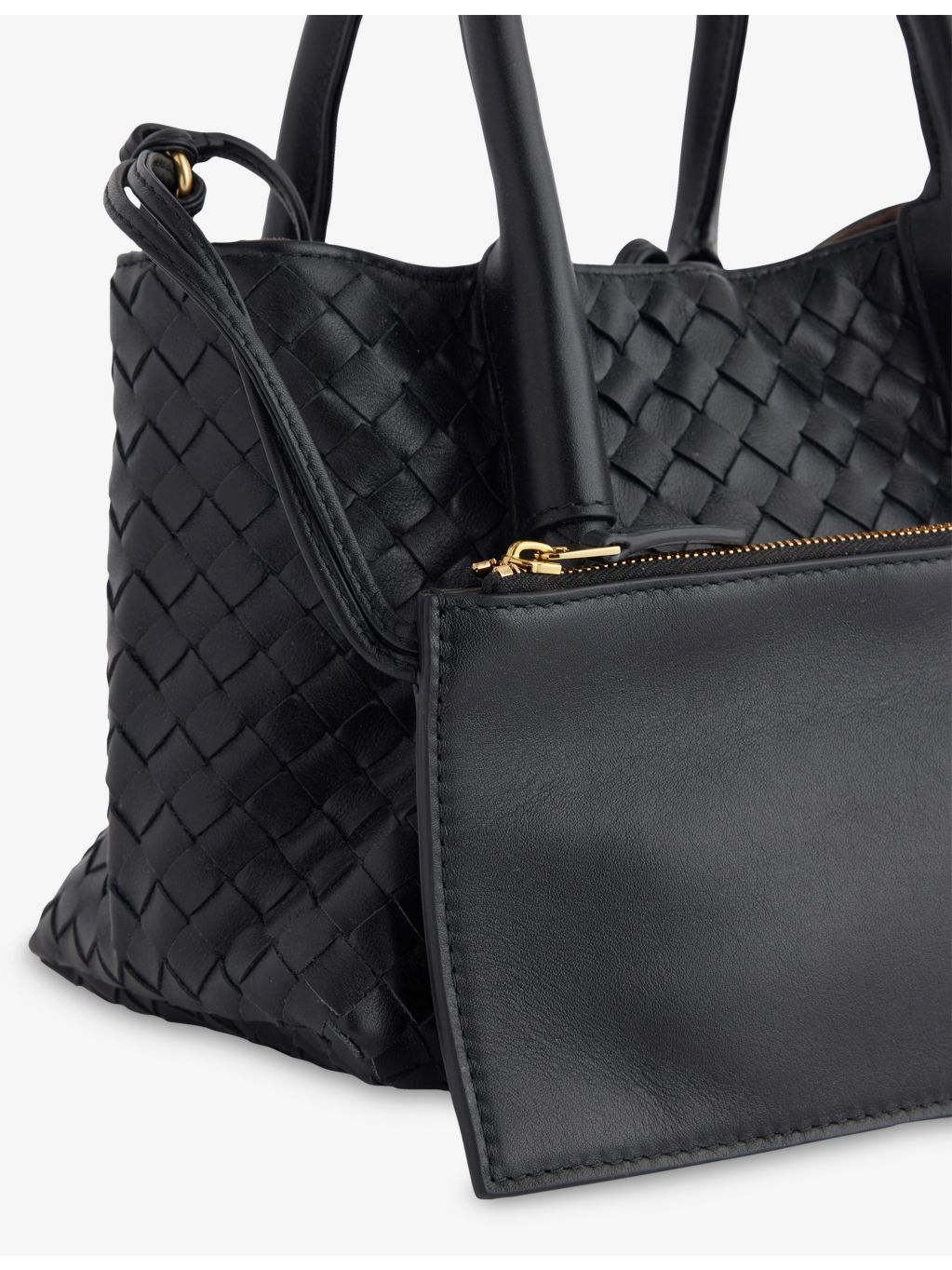 Bottega Veneta Parachute small leather tote bag (British brand)