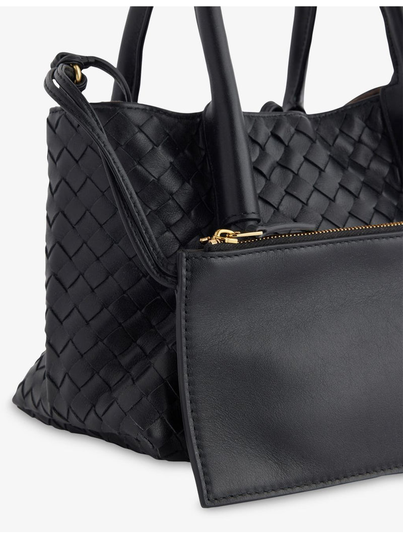 Bottega Veneta Parachute small leather tote bag (British brand)