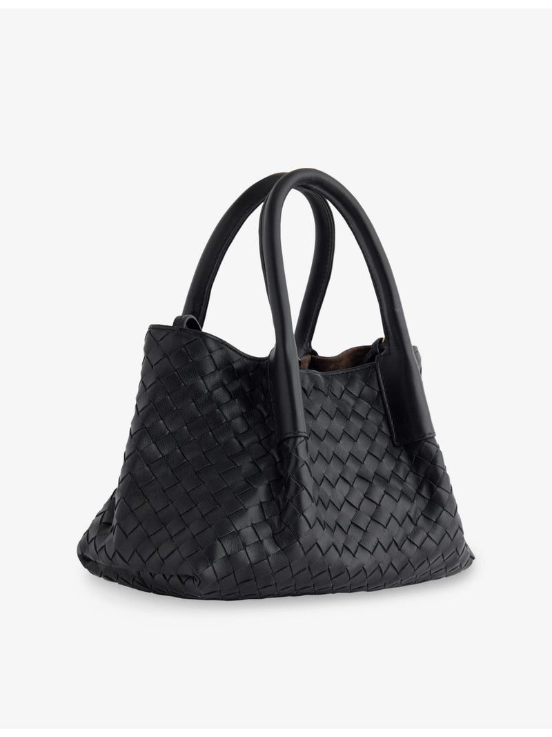 Bottega Veneta Parachute small leather tote bag (British brand)