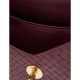 Bottega Veneta Knot leather shoulder bag 25cm (British brand)