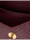 Bottega Veneta Knot leather shoulder bag 25cm (British brand)