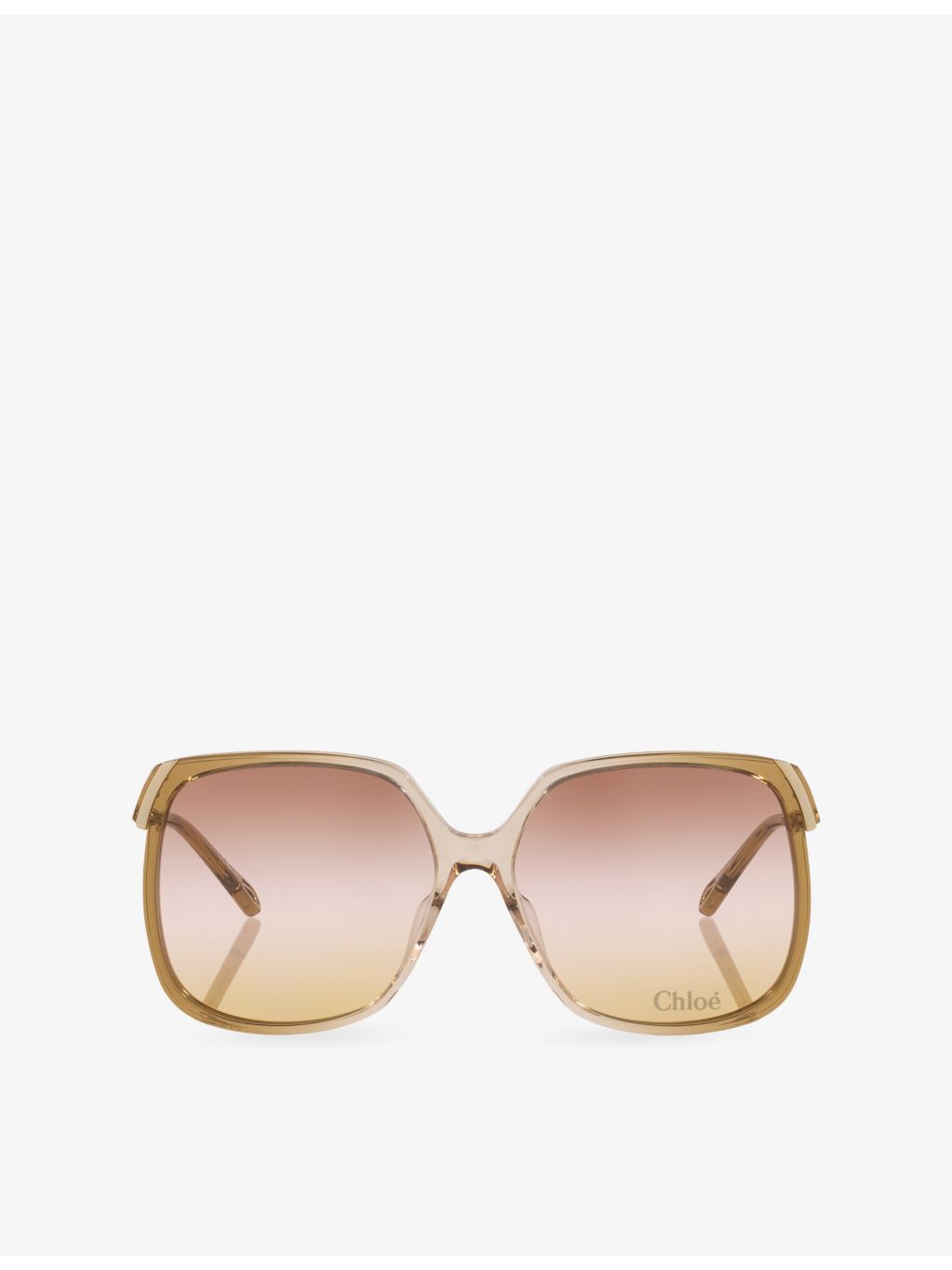 Chloé square-frame acetate sunglasses, imported from the UK