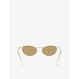 Giorgio Armani AR6175 butterfly-frame metal sunglasses 5cm lens - British product