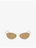 Giorgio Armani AR6175 butterfly-frame metal sunglasses 5cm lens - British product
