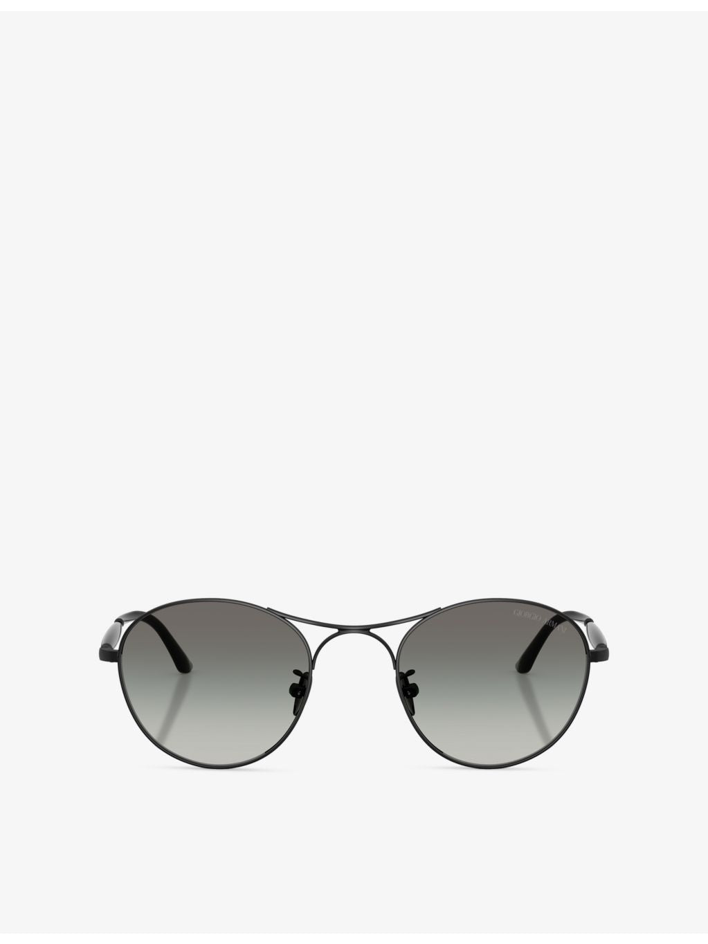 Giorgio Armani sunglasses AR6177 round metal frame, UK version