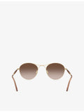 Giorgio Armani AR6177 round metal sunglasses, UK version